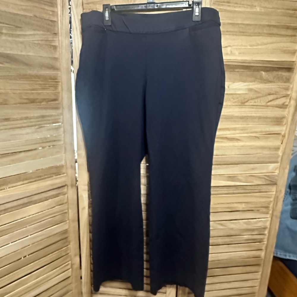 Lane Bryant Navy Regular Fit Pants